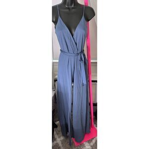 Elegant Blue Jumpsuit